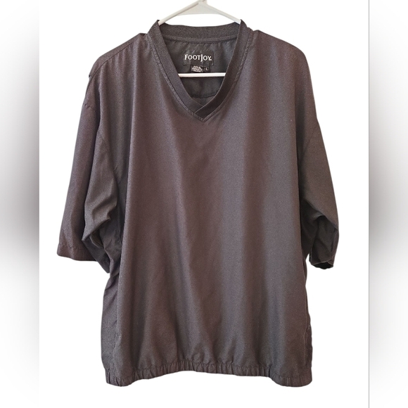 FootJoy Other - FOOTJOY WINDSHIRT SHORT SLEEVE PULLOVER WITH SIDE POCKETS. BLACK.